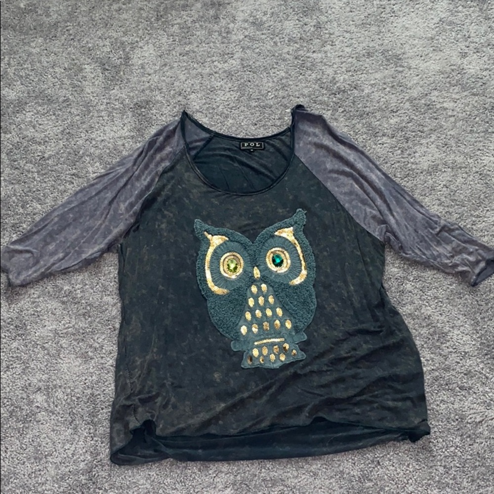 Stretchy Owl Top
